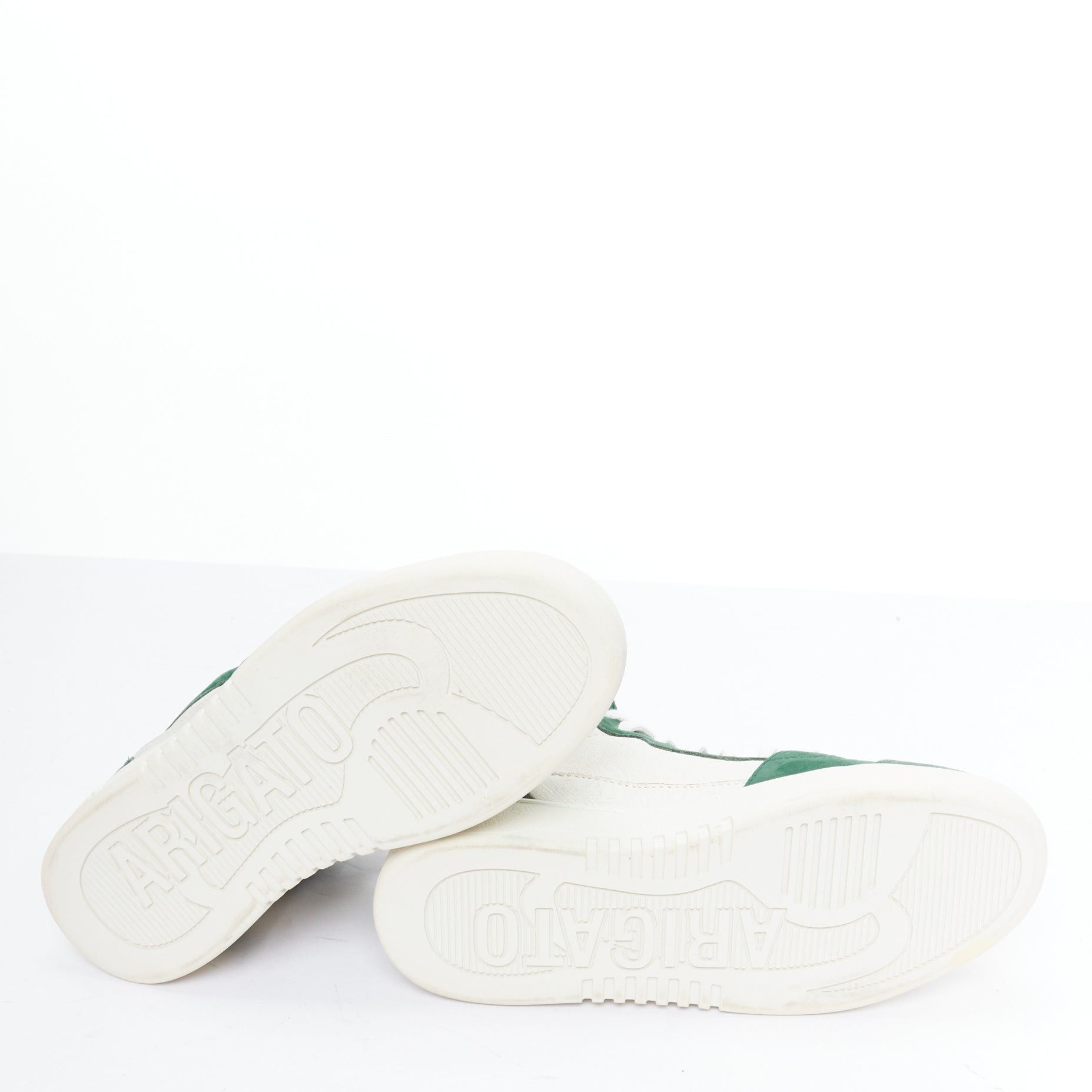 Axel Arigato AXEL ARIGATO Dice green seude white leather high top sneakers EU36 Size US 6 / IT 36 - 11 Thumbnail
