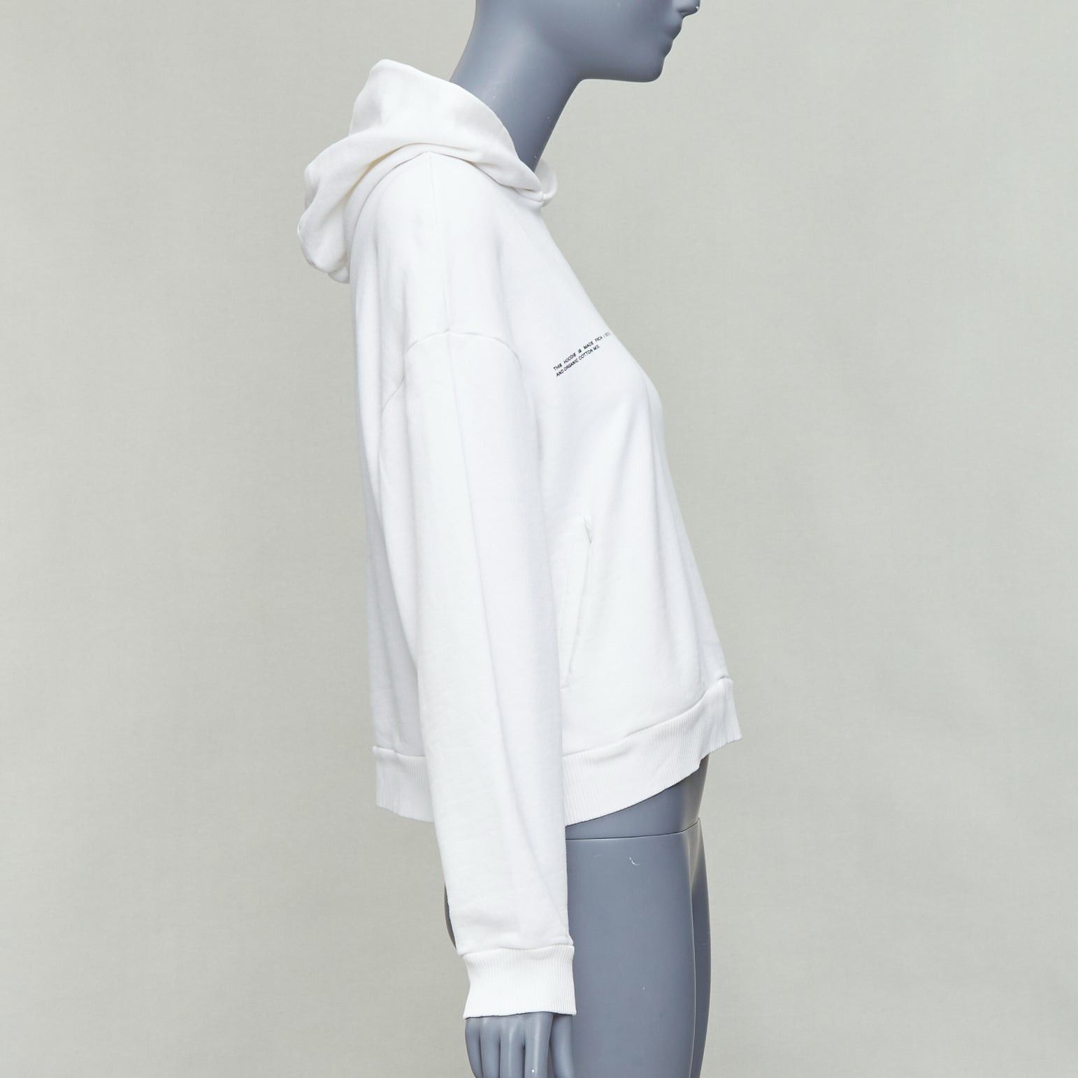 Pangaia PANGAIA Set of 2 organic recycled cotton hoodie grey XXS white XXS Size XS / US 0-2 / IT 36-38 - 8 Thumbnail
