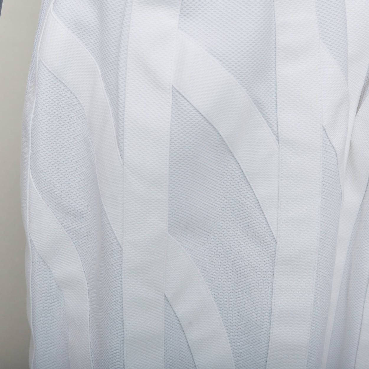 Alaia ALAIA ivory 100% cotton boned corseted high waist flare skirt FR38 M Size 28" / US 6 / IT 42 - 2 Thumbnail
