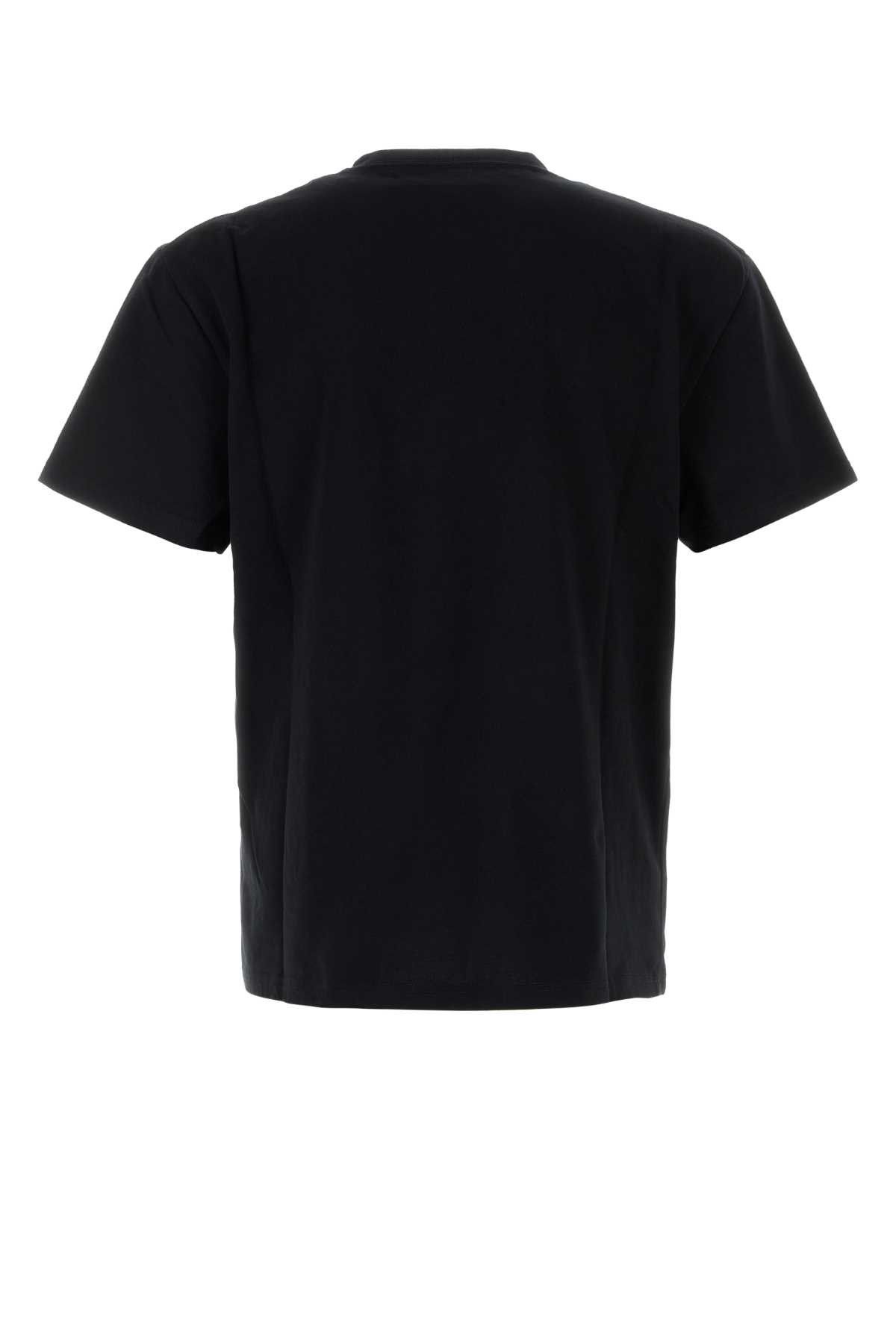 Alexander McQueen Black Cotton T-Shirt Size US M / EU 48-50 / 2 - 2 Thumbnail