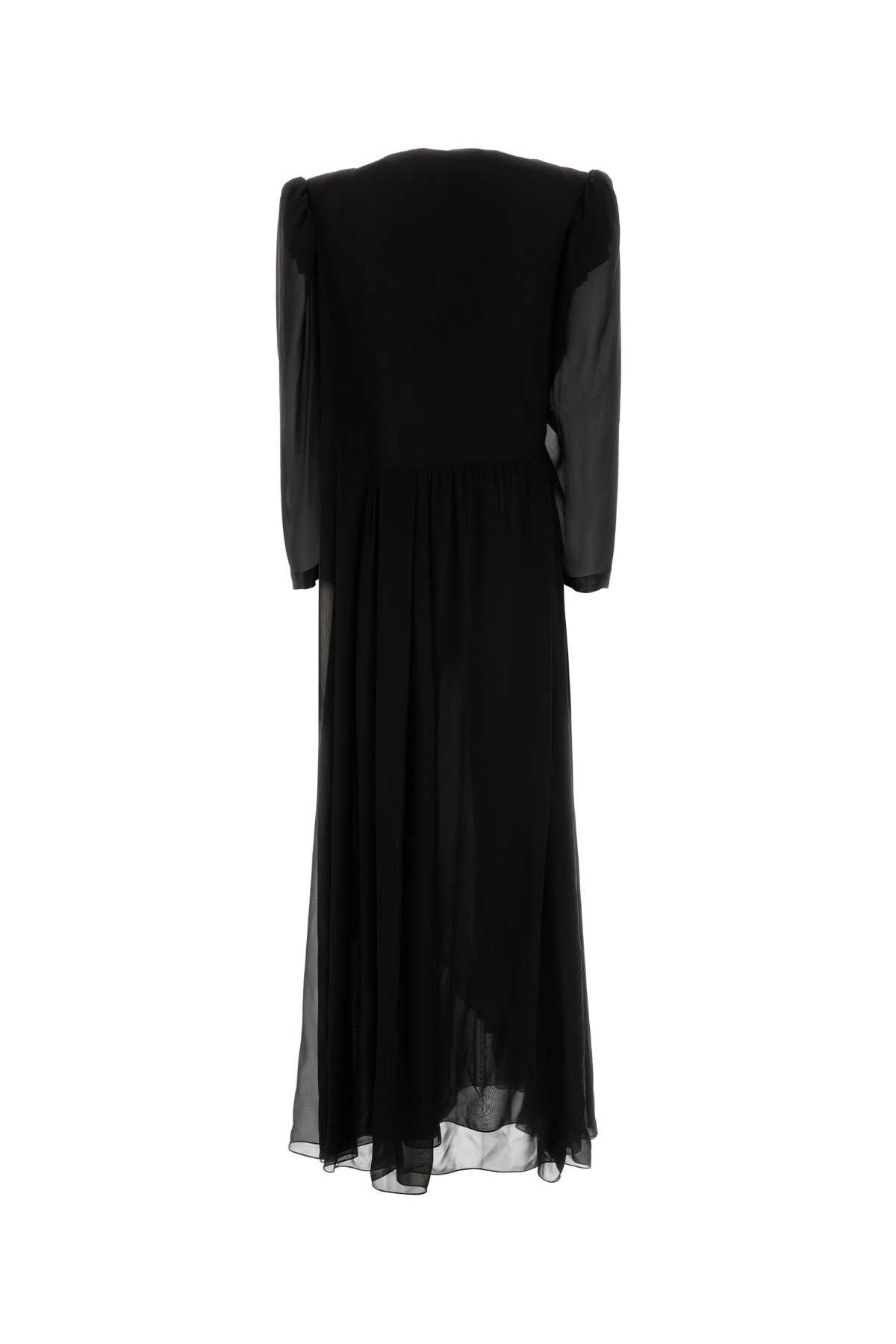 Balenciaga Black Crepe Dress Size S / US 4 / IT 40 - 2 Thumbnail