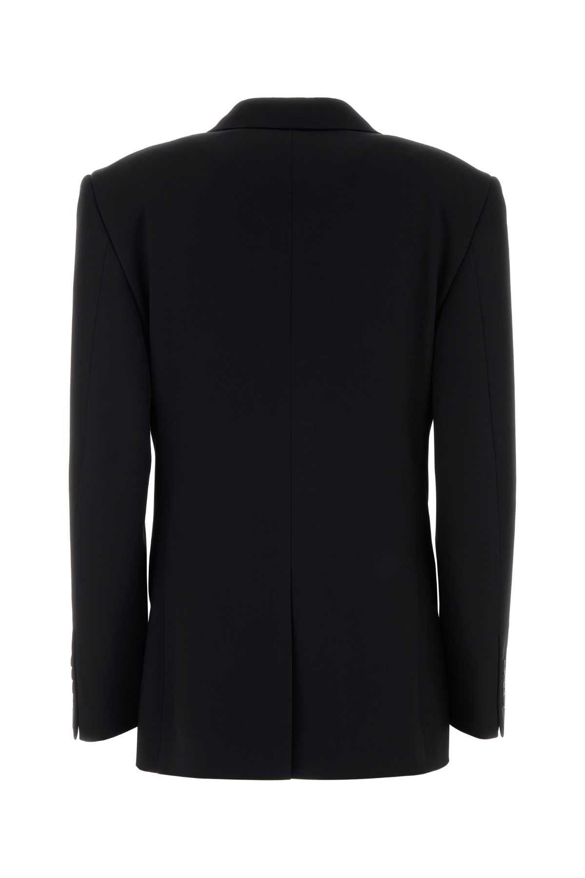 Balenciaga Black Wool Blazer Size S / US 4 / IT 40 - 2 Thumbnail