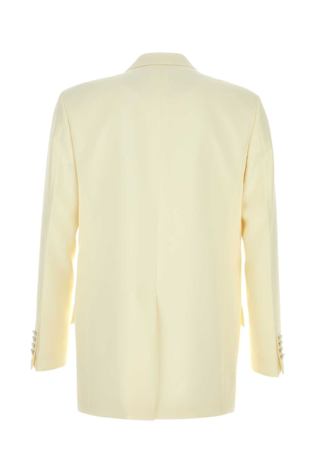 Gucci Ivory Tech Panama Blazer Size US L / EU 52-54 / 3 - 2 Thumbnail