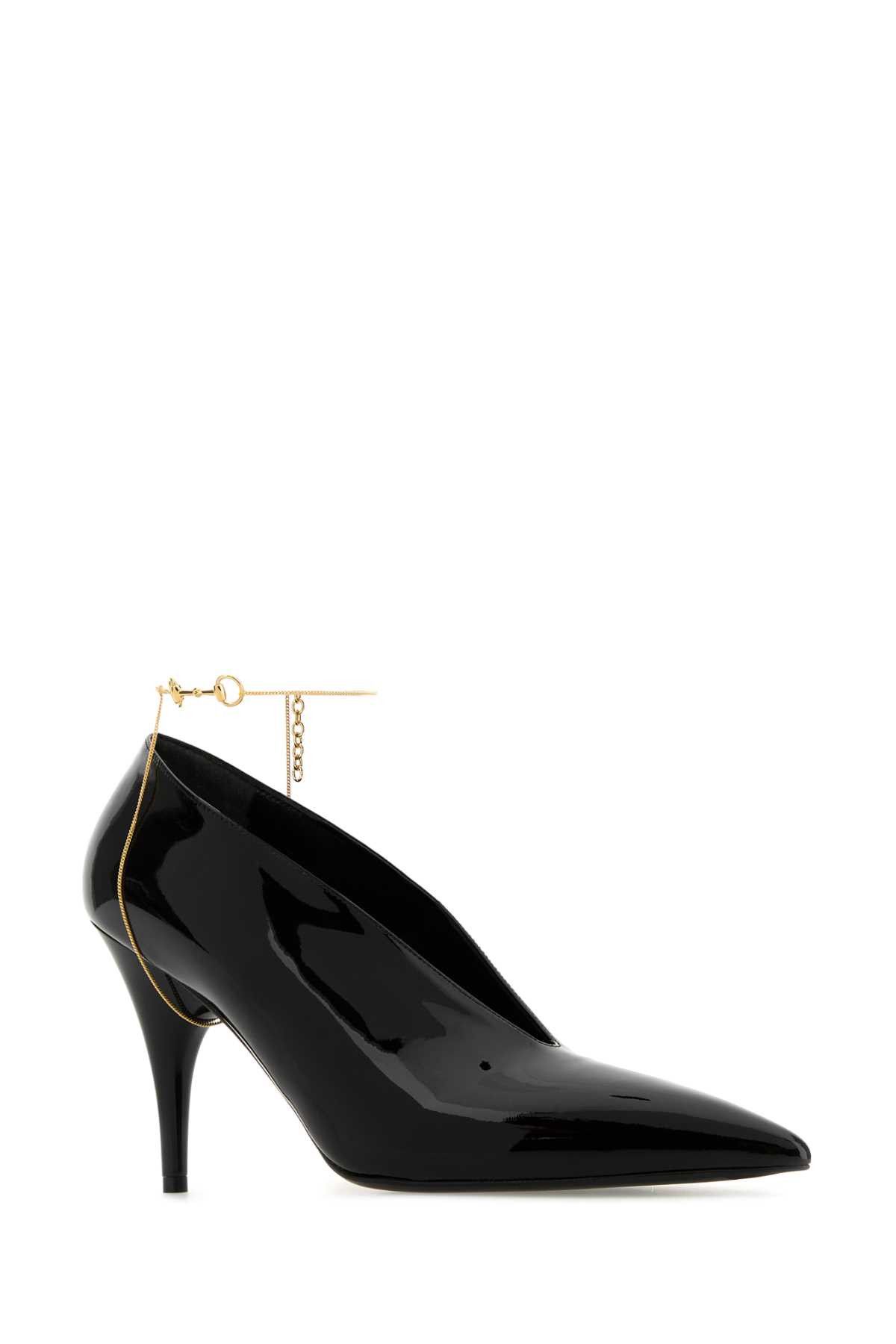 Gucci Black Leather Gucci 97 Pumps Size US 6 / IT 36 - 2 Thumbnail