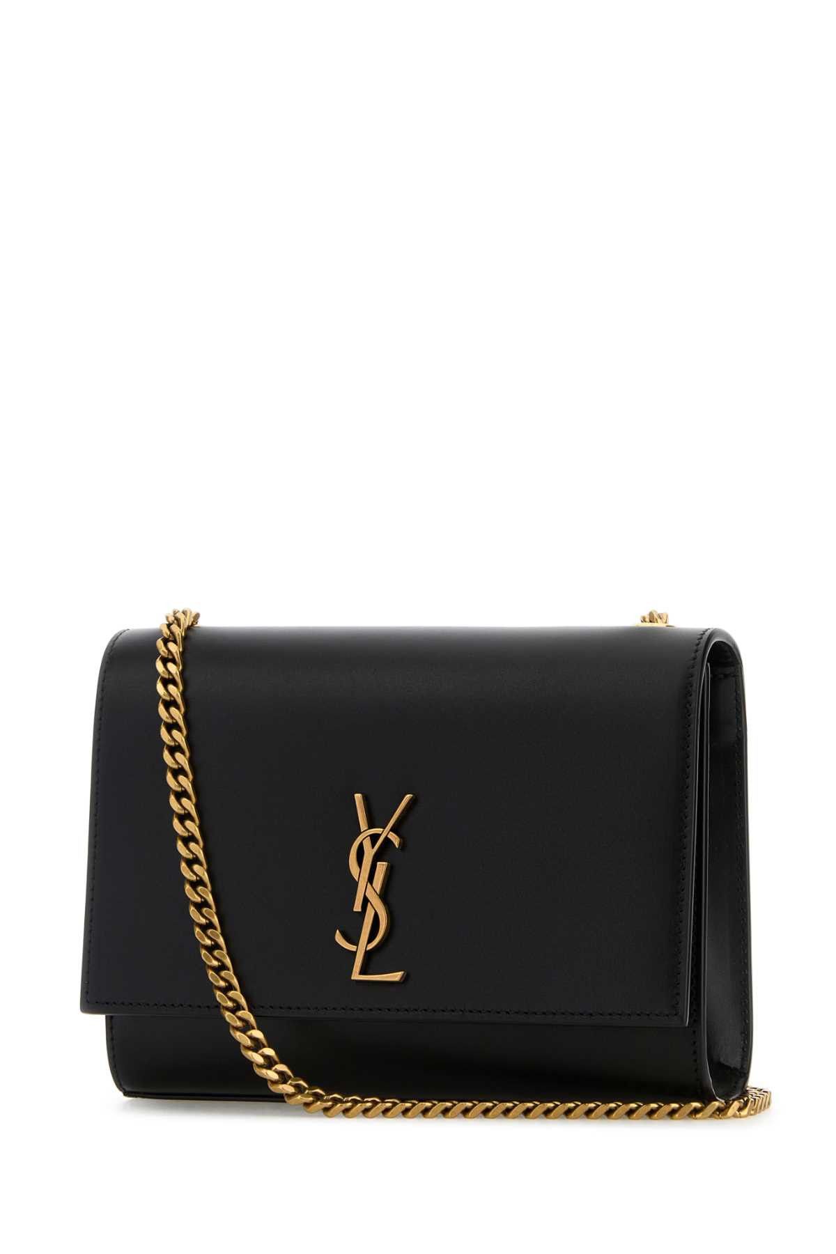 Saint Laurent Paris Black Leather Kate Crossbody Bag Size ONE SIZE - 2 Thumbnail