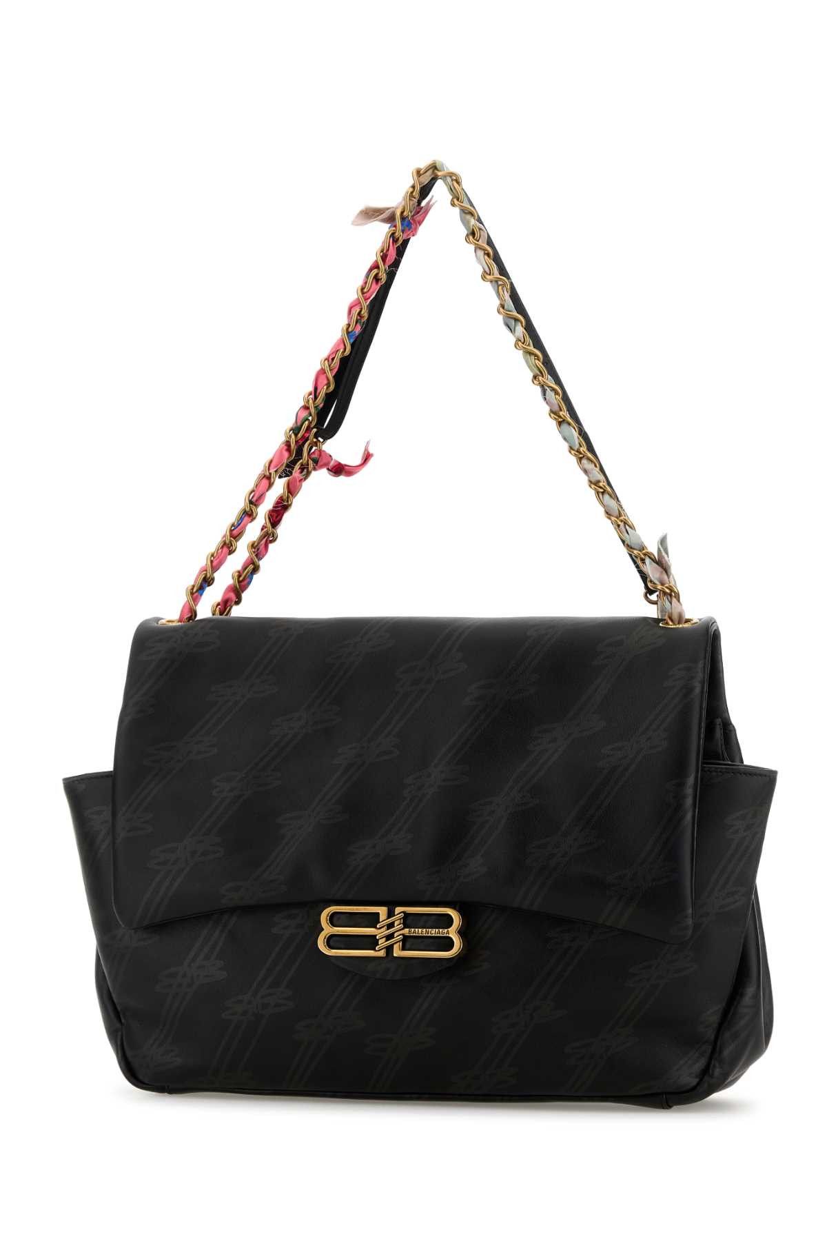 Balenciaga Printed Leather Medium Darling Shoulder Bag Size ONE SIZE - 2 Thumbnail