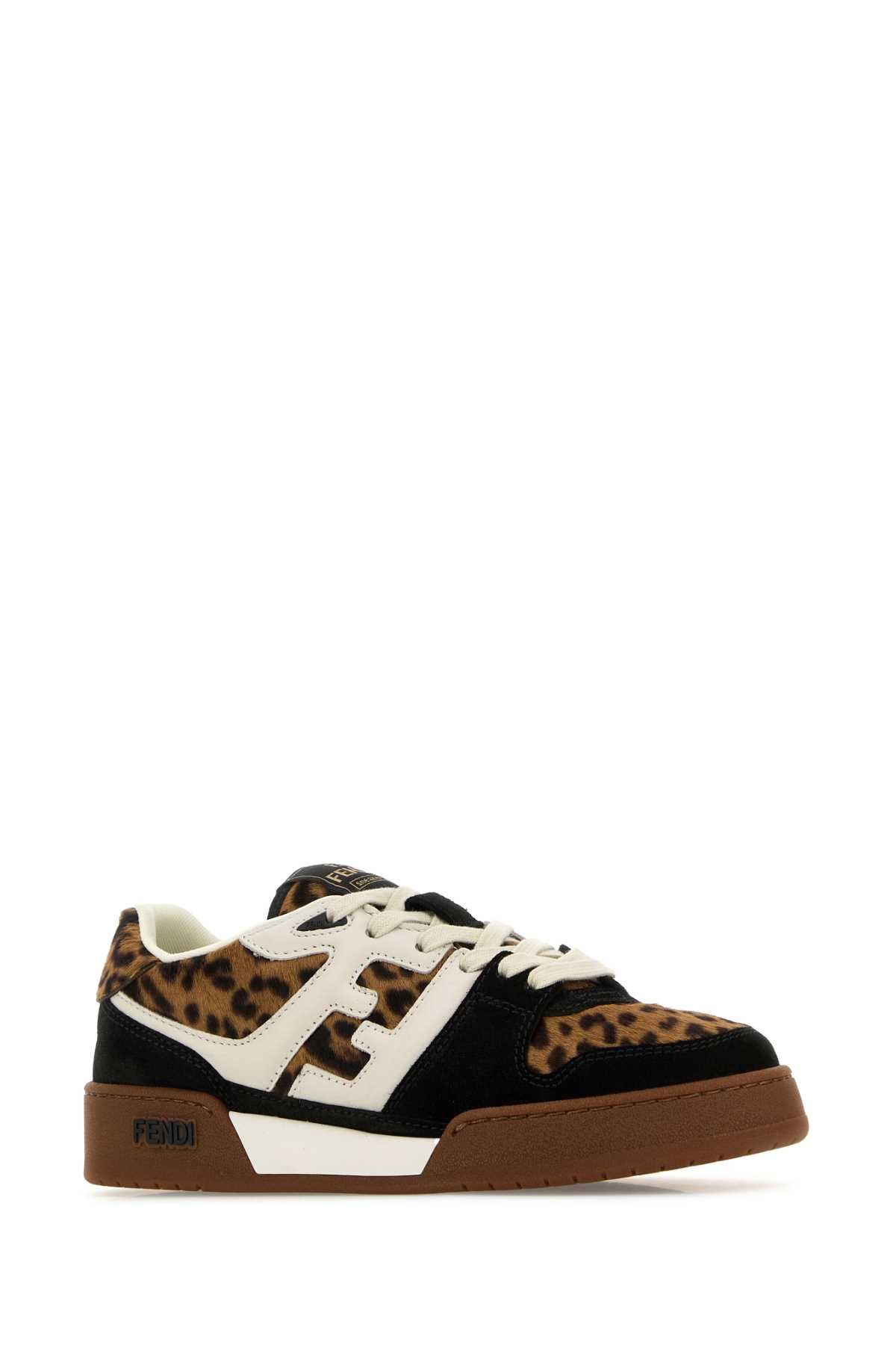 Fendi Multicolor Fendi Match Sneakers Size US 10 / IT 40 - 2 Thumbnail