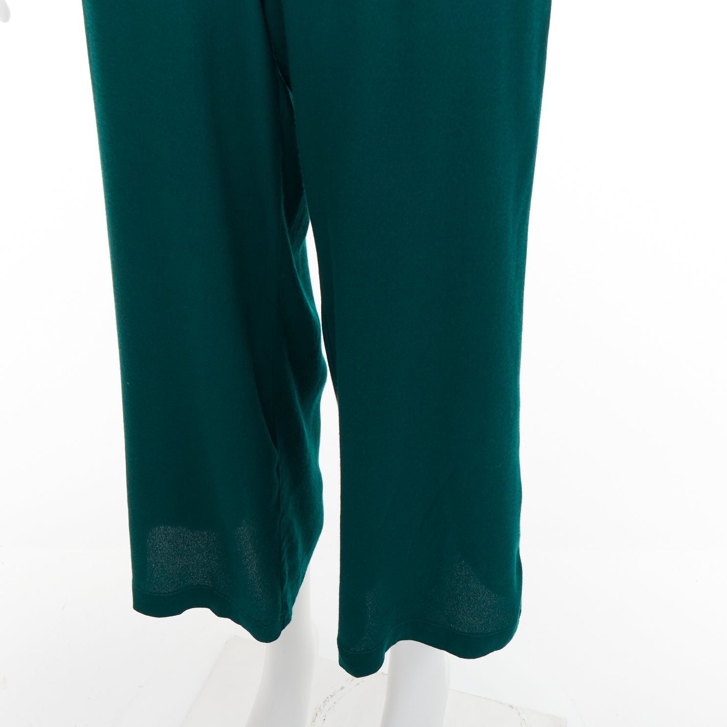 Reformation REFORMATION forest green viscose blend square neck cropped jumpsuit US0 XS Size 26" / US 2 / IT 38 - 7 Thumbnail