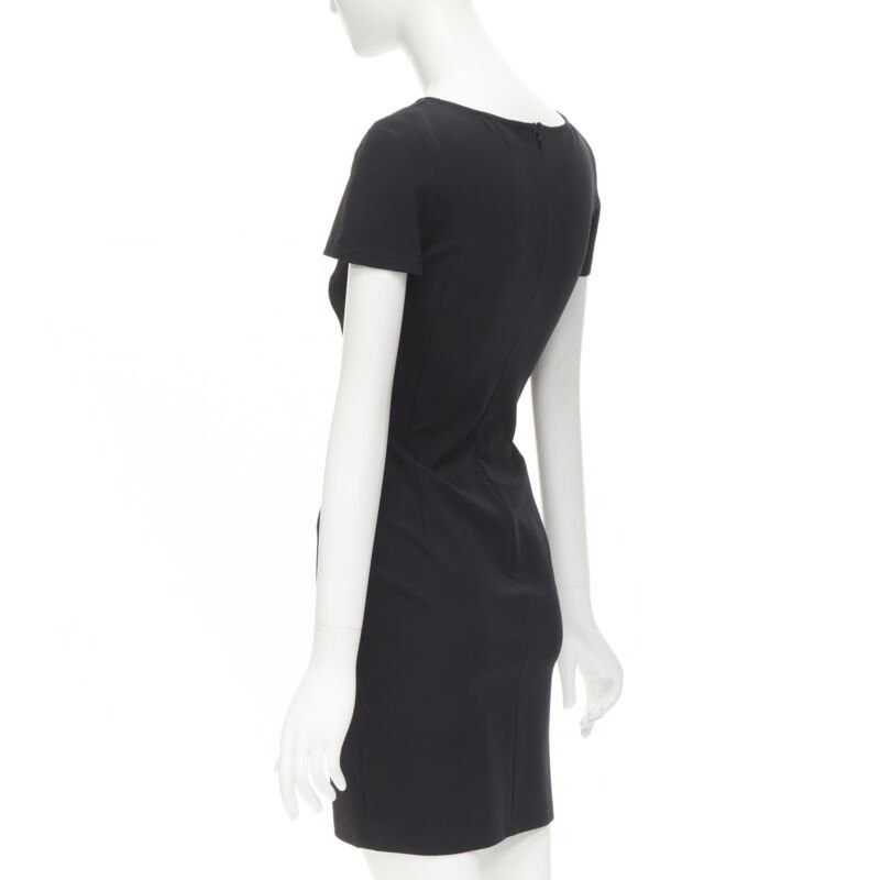 Versus VERSUS VERSACE Lionhead punk safety pin slash slit dress IT38 XS Size XS / US 0-2 / IT 36-38 - 6 Thumbnail