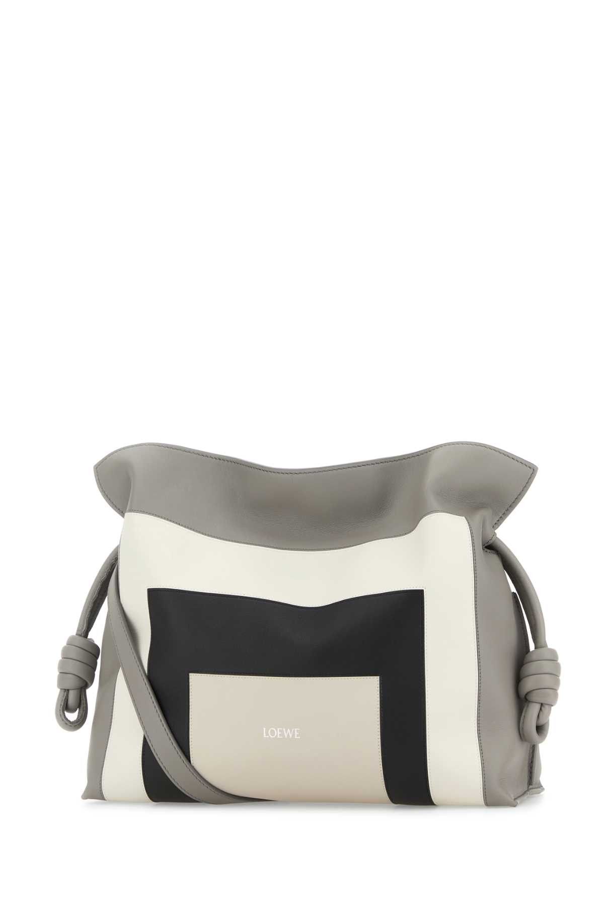 Loewe Multicolor Nappa Leather Loewe X Josef And Anni Albers Medium Flamenco Clutch Size ONE SIZE - 2 Thumbnail