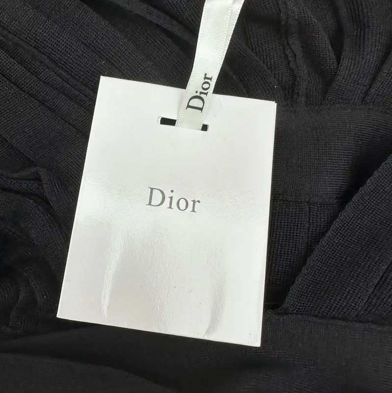 Dior Dior Black Women's Midi Dress 0089 Size M / US 6-8 / IT 42-44 - 5 Thumbnail