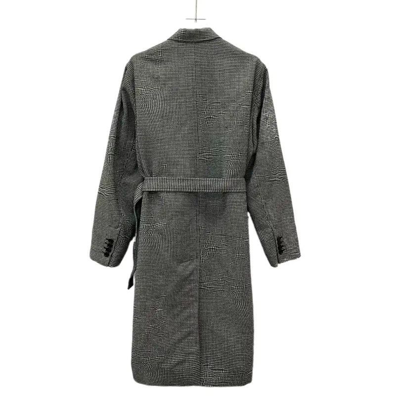 Dior Dior Women's Gray Wool Coat 0089 Size L / US 10 / IT 46 - 2 Thumbnail