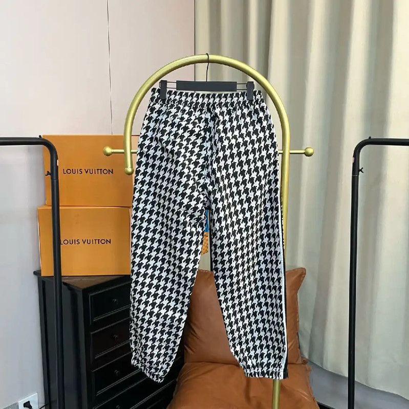 Dior Dior Grey Houndstooth Women's Casual Pants 0089 Size 23" - 2 Thumbnail