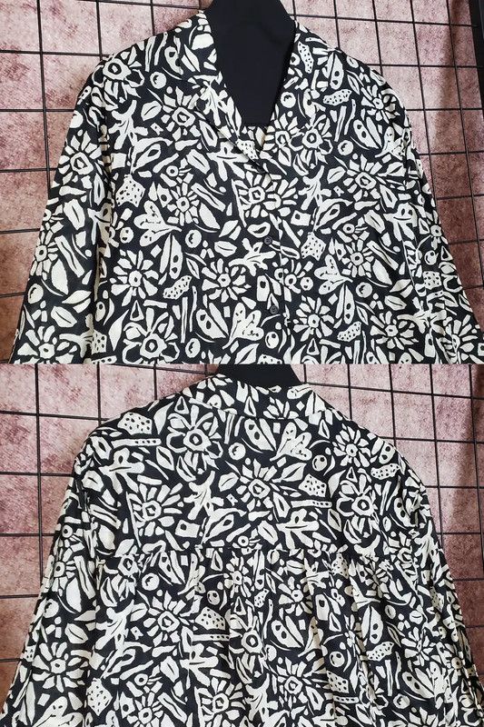 Dior Dior Printed Long Sleeve Summer Shirt 0089 Size M / US 6-8 / IT 42-44 - 7 Thumbnail