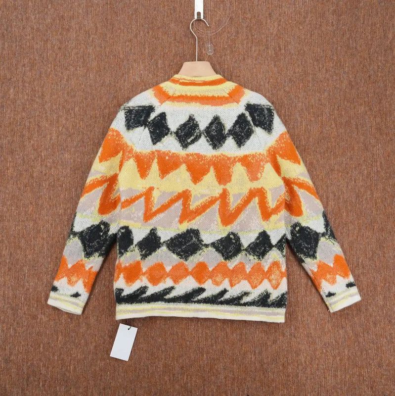 Dior Dior Orange Cashmere Sweater with Logo 0089 Size XS / US 0-2 / IT 36-38 - 2 Thumbnail