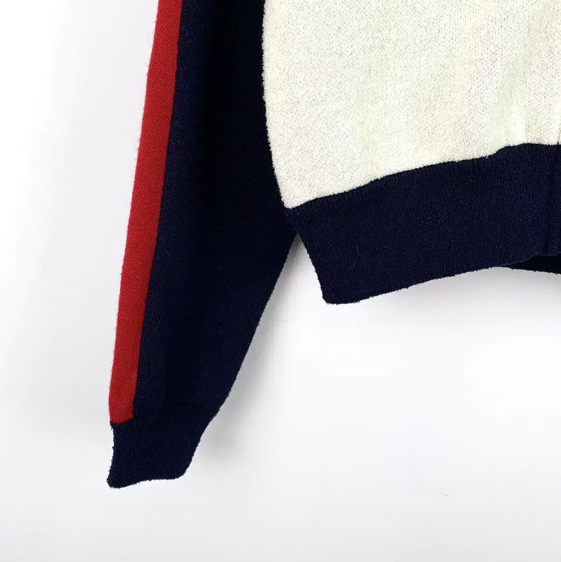 Dior Dior Colorblock Wool Women's Jacket 0089 Size XXS / US 00 / IT 34 - 4 Thumbnail