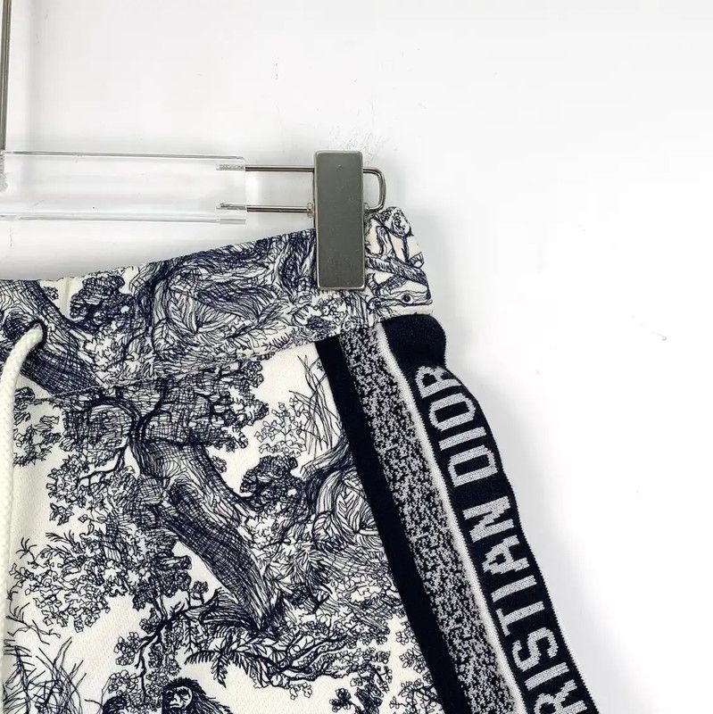 Dior Dior Colorful Cotton Women's Shorts 0089 Size 23" - 3 Thumbnail