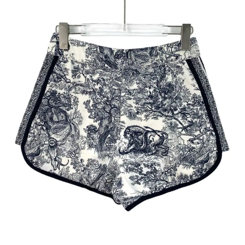 Dior Dior Colorful Cotton Women's Shorts 0089 Size 23" - 2 Thumbnail