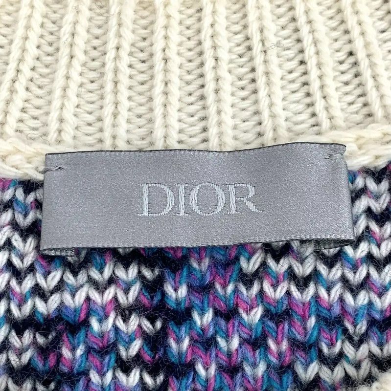 Dior Dior Blue Wool Women's Sweater 0089 Size S / US 4 / IT 40 - 5 Thumbnail