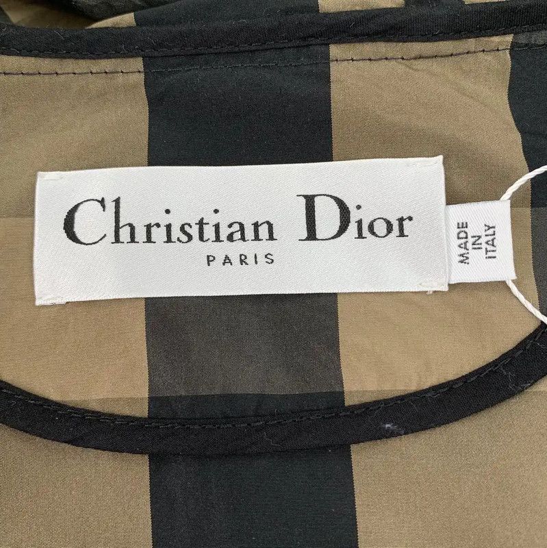 Dior Dior Brown Polyester Women's Jacket 0089 Size XXS / US 00 / IT 34 - 6 Thumbnail