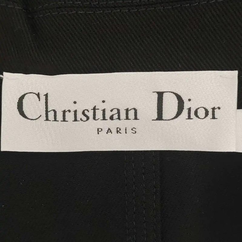 Dior Dior Black Cotton Dress for Women 0089 Size M / US 6-8 / IT 42-44 - 5 Thumbnail