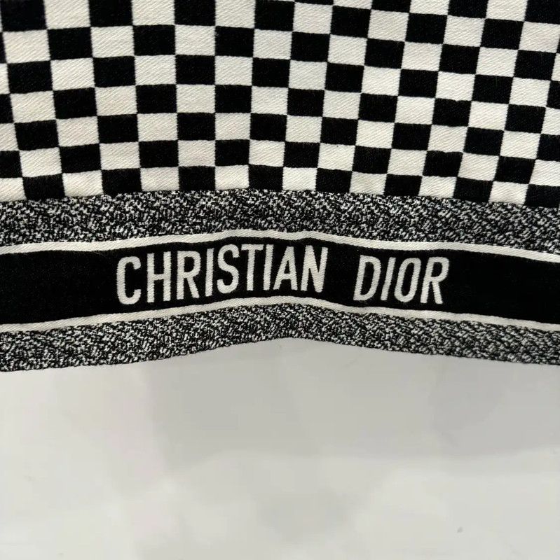 Dior Dior Black Cotton Sleeveless Dress 0089 Size S / US 4 / IT 40 - 3 Thumbnail