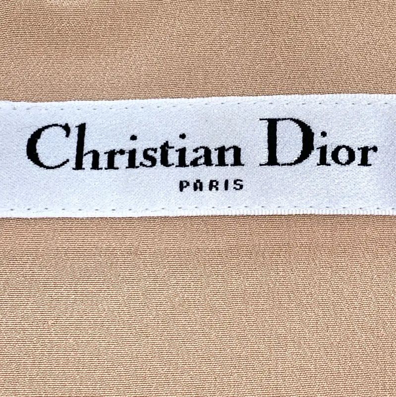 Dior Dior Brown Wool Short Dress for Women 0089 Size S / US 4 / IT 40 - 5 Thumbnail
