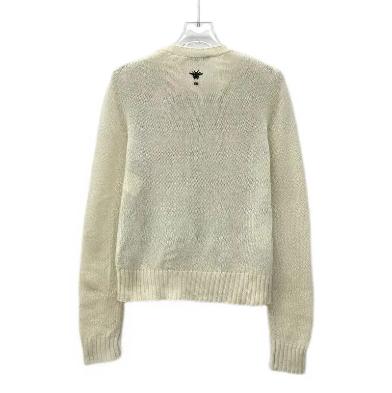 Dior Dior Colorblock Cashmere Sweater for Women 0089 Size XS / US 0-2 / IT 36-38 - 2 Thumbnail