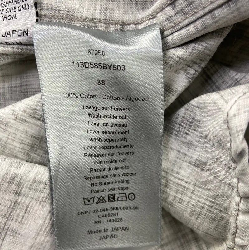 Dior Dior Color Block Cotton Women's Shirt 0089 Size L / US 10 / IT 46 - 5 Thumbnail