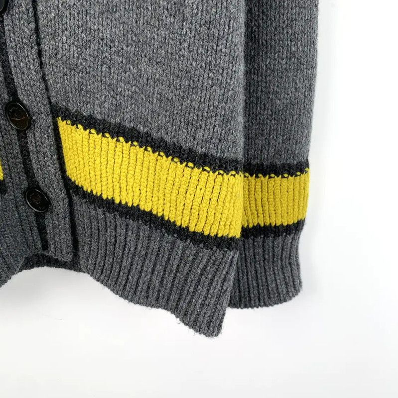 Dior Dior Grey Wool Cardigan with Hood 0089 Size XXS / US 00 / IT 34 - 4 Thumbnail