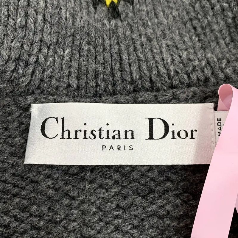 Dior Dior Grey Wool Cardigan with Hood 0089 Size XXS / US 00 / IT 34 - 6 Thumbnail
