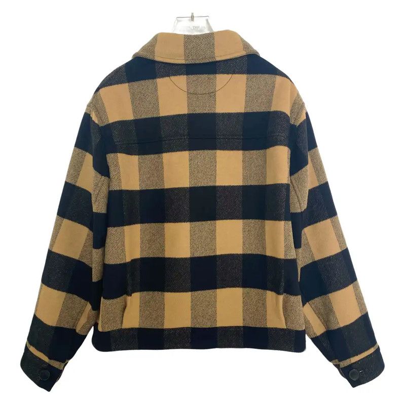 Dior Dior Checkered Wool Jacket for Women 0089 Size S / US 4 / IT 40 - 2 Thumbnail