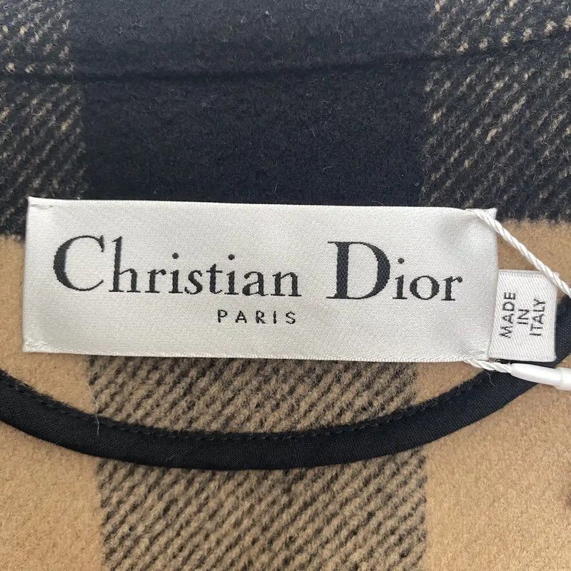 Dior Dior Checkered Wool Jacket for Women 0089 Size S / US 4 / IT 40 - 7 Thumbnail