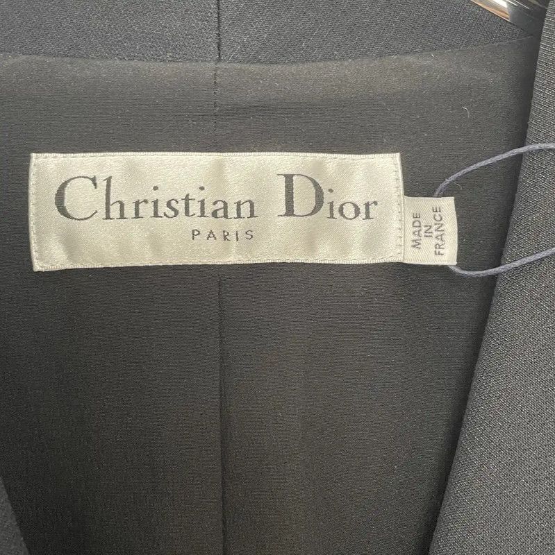 Dior Dior Black Cotton Women's Jacket Size XS 0089 Size XS / US 0-2 / IT 36-38 - 5 Thumbnail