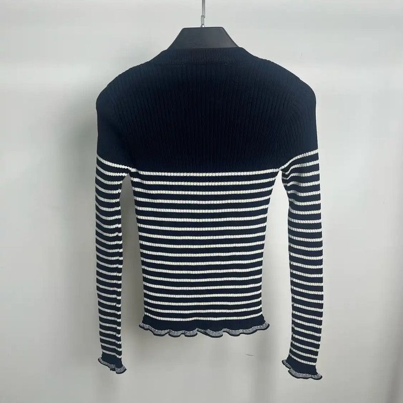 Dior Dior Women's Gray Pullover Sweater 0089 Size S / US 4 / IT 40 - 2 Thumbnail