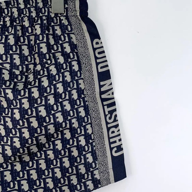 Dior Dior Blue Silk Women's Shorts 0089 Size 23" - 5 Thumbnail