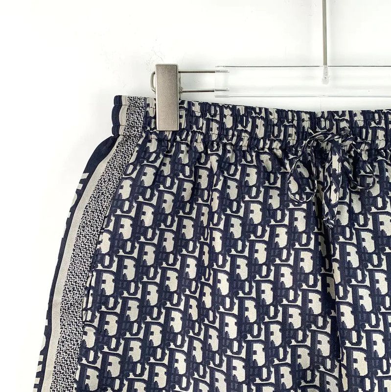 Dior Dior Blue Silk Women's Shorts 0089 Size 23" - 3 Thumbnail