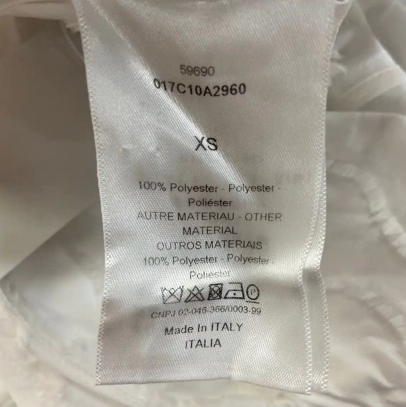 Dior Dior Women's White Polyester Jacket XS 0089 Size XS / US 0-2 / IT 36-38 - 5 Thumbnail