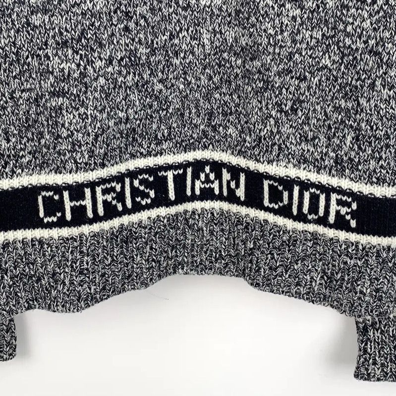 Dior Dior Gray Wool Women's Pullover Sweater 0089 Size ONE SIZE - 5 Thumbnail