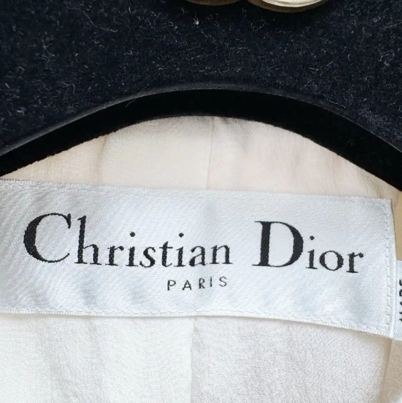 Dior Dior White Wool Women's Coat S Size 0089 Size S / US 4 / IT 40 - 10 Thumbnail
