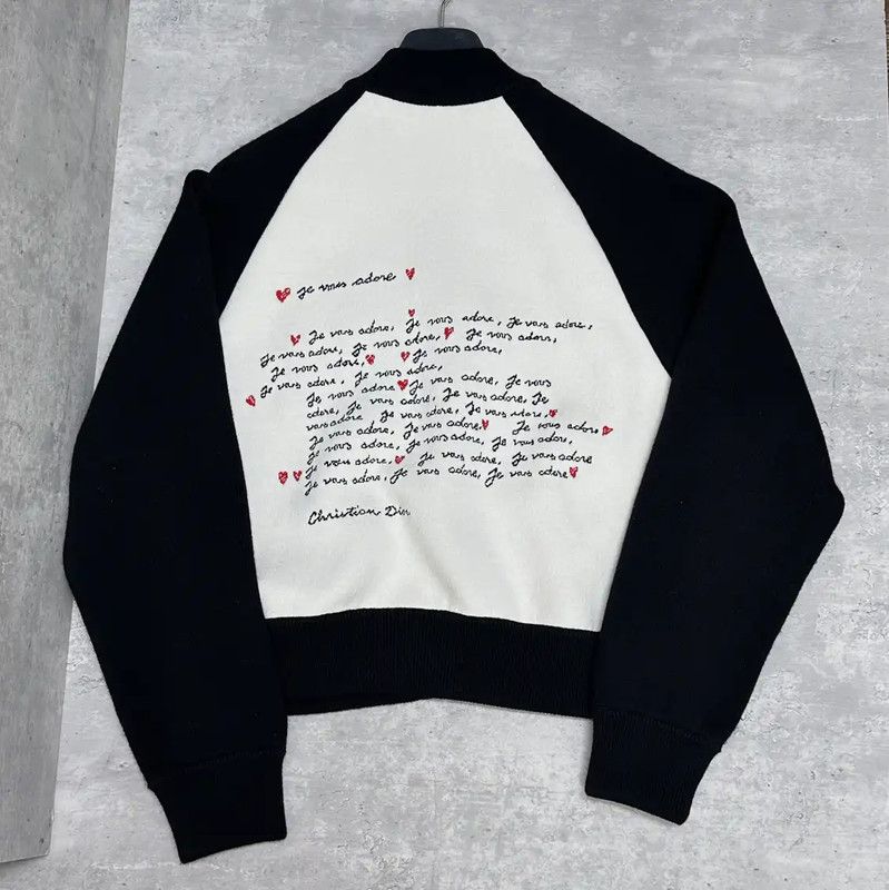 Dior Dior Women's White Cashmere Jacket 0089 Size L / US 10 / IT 46 - 2 Thumbnail
