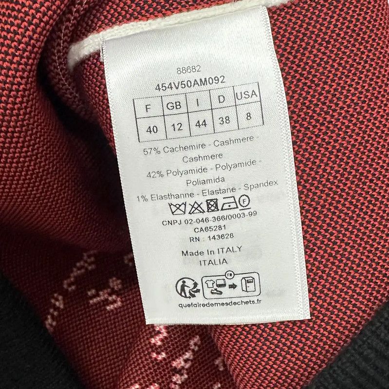 Dior Dior Women's White Cashmere Jacket 0089 Size L / US 10 / IT 46 - 5 Thumbnail