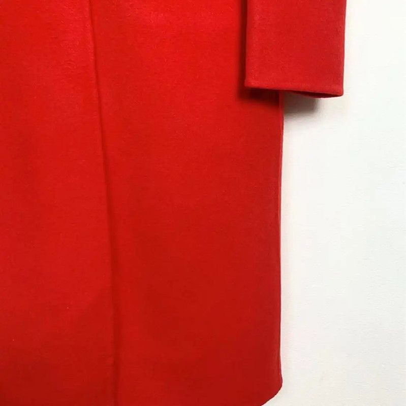 Dior Dior Red Cotton Women's Coat Size S 0089 Size S / US 4 / IT 40 - 4 Thumbnail