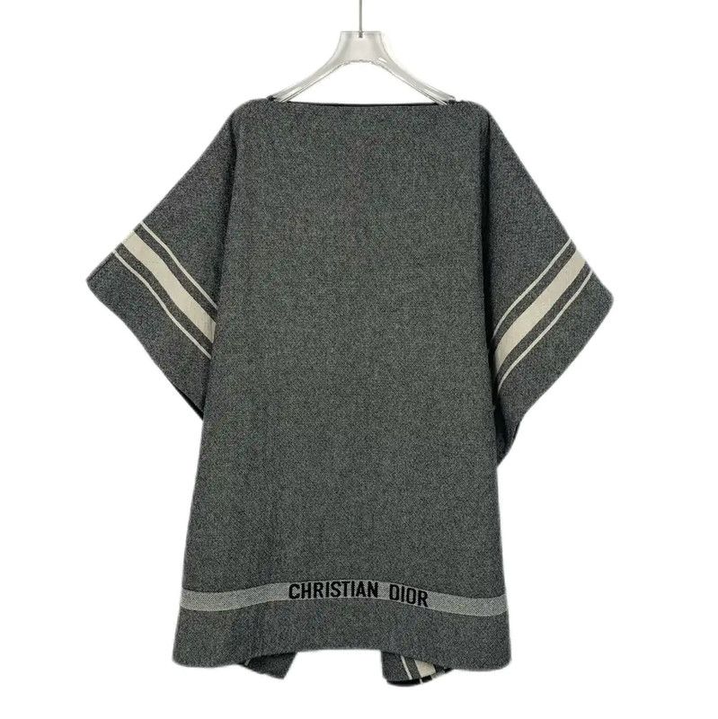 Dior Dior Women's Gray Wool Coat, Size S 0089 Size S / US 4 / IT 40 - 2 Thumbnail