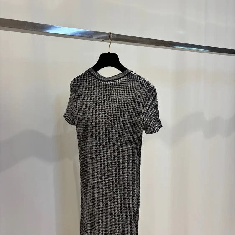 Dior Dior Grey Women's Dress Size M 0089 Size M / US 6-8 / IT 42-44 - 2 Thumbnail