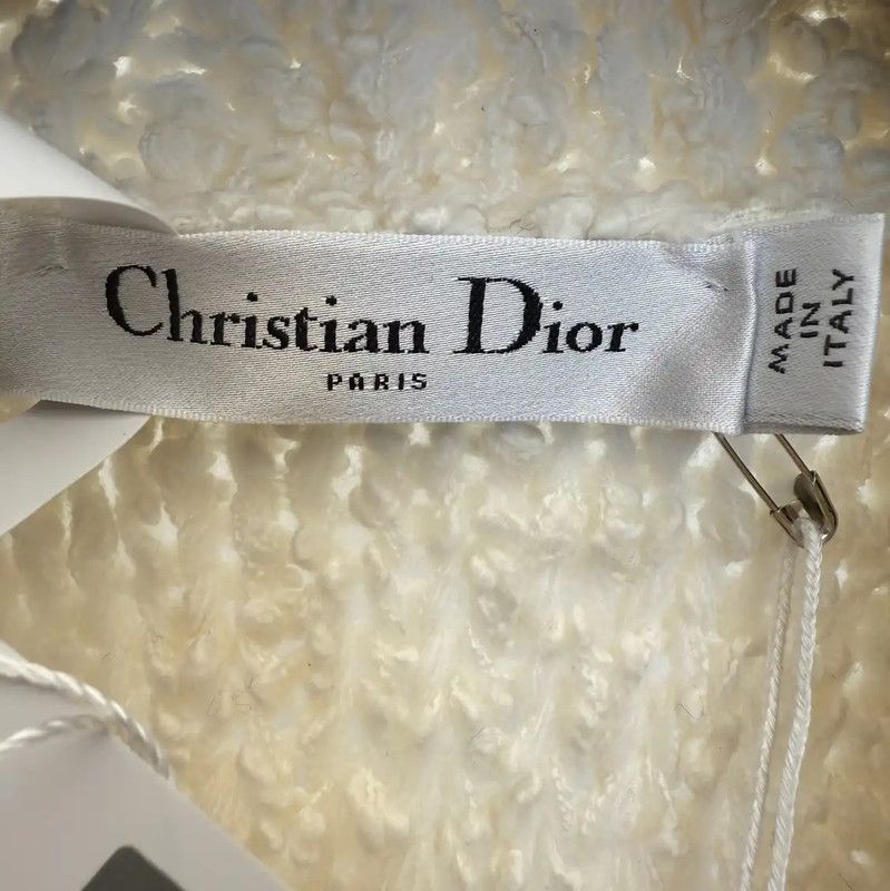 Dior Dior Beige Knit Women's Sleeveless Pullover 0089 Size M / US 6-8 / IT 42-44 - 6 Thumbnail