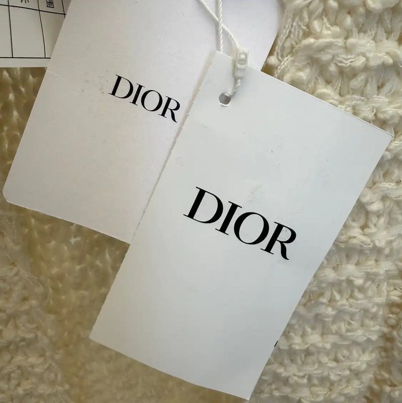 Dior Dior Beige Knit Women's Sleeveless Pullover 0089 Size M / US 6-8 / IT 42-44 - 5 Thumbnail