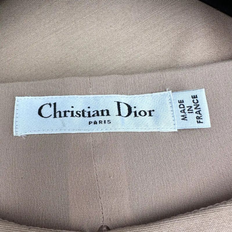 Dior Dior Elegant Midi Dress in Light Beige 0089 Size M / US 6-8 / IT 42-44 - 4 Thumbnail