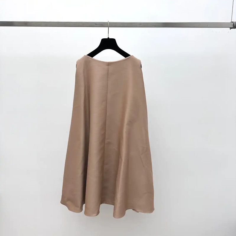 Dior Dior Elegant Midi Dress in Light Beige 0089 Size M / US 6-8 / IT 42-44 - 2 Thumbnail