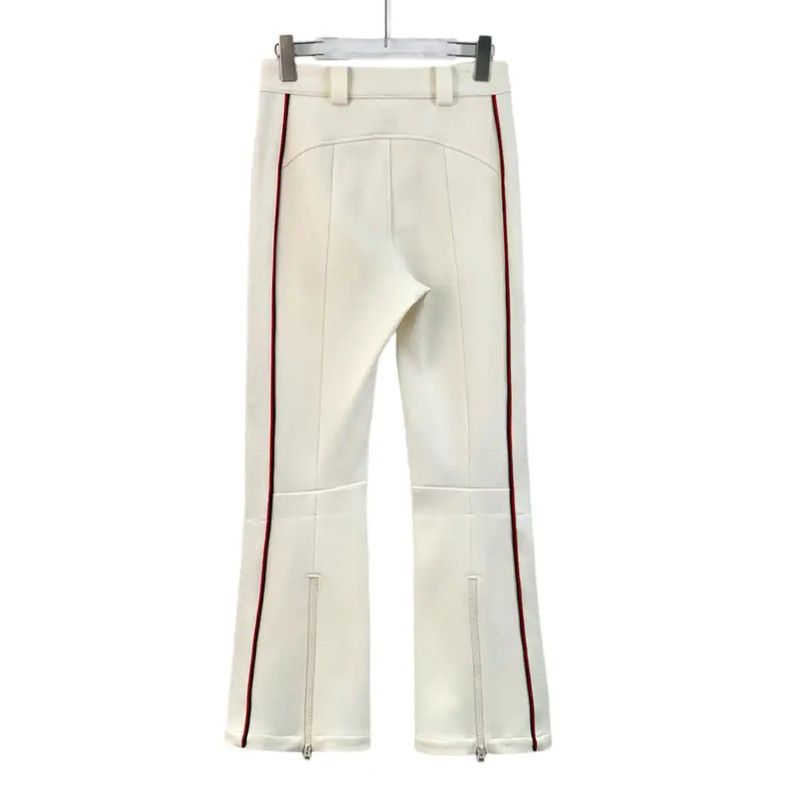 Dior Dior Women's Casual Pants in Off-White 0089 Size 23" - 2 Thumbnail